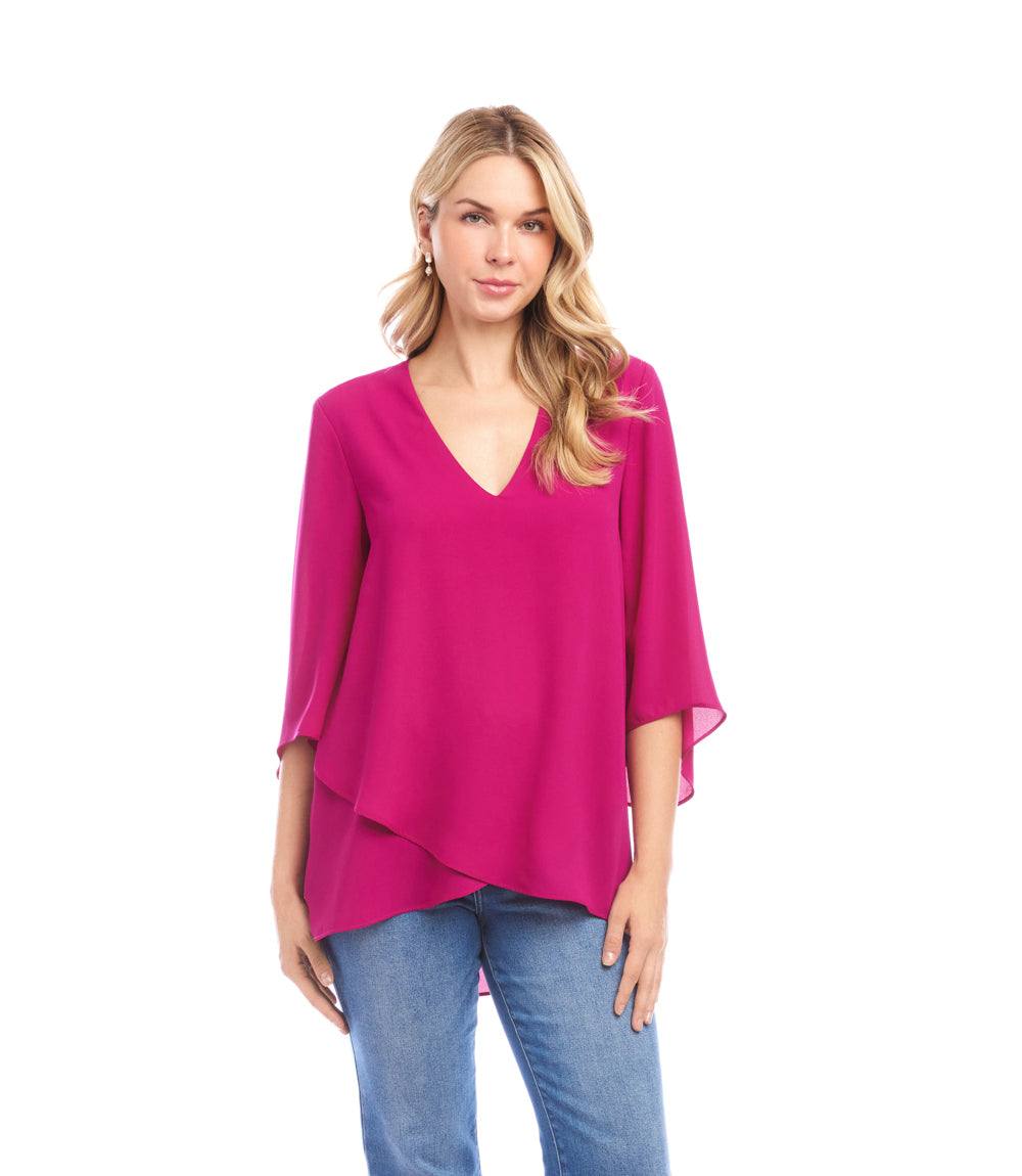 Bracelet Sleeve Asymmetric Top